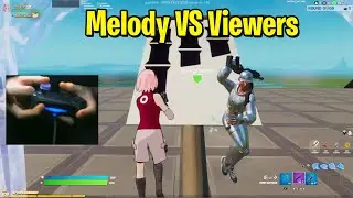 Melody VS Insane Viewer 1v1 Buildfights!!