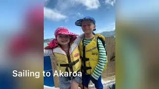 Sailing with two kids and one dog New Zealand/Akaroa