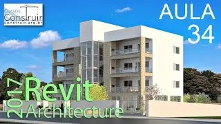 🔴 Revit 2017 Aula 34/177: Inserindo portas de correr e porta pivotante (CURSO GRATUITO)