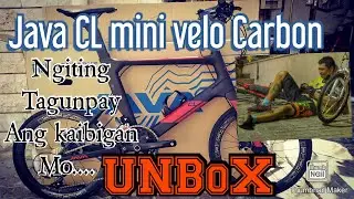 Bagung bike ng tropa(java mini velo carbon)#minivelo #java