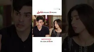 Faaslay Episode 15 Promo Tonight at 8:00 PM #aliansari #sabooraly #faaslay #multiverseentertainment