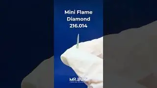 Mini Flame Coarse Bur | Diamond Dental Bur
