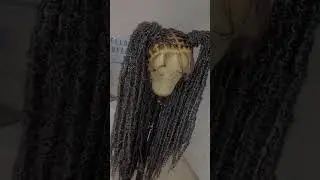 Distressed loc , full lace wig 🦋 #braidswig #fulllacewigs #distressedlocs #butterflylocs #locstyles