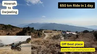 Howrah to Mane Bhanjan Darjeeling Bike Ride | 2 Days Epic Himalayan Journey 🏍️