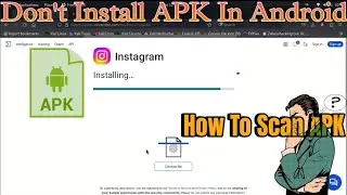 Virus check APK file | Malware virus apk full scan | virustotal
