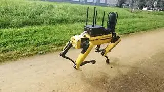 Rajant Breadcrumb ES1 on Spot robot