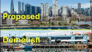 What happens to the Old Fish Market Site? Will the foreshore access improve? Wentworth Park upgrade