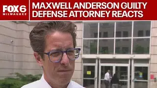 Maxwell Anderson guilty: Defense attorney Anthony Cotton speaks | FOX6 News Milwaukee