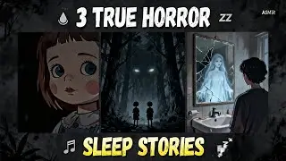 3 TRUE HORROR STORIES to Sleep, Study & Relax To | ASMR Rain & Thunder #asmr #horrorstories #horror