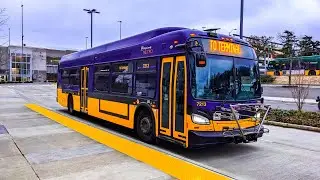 Ride on 2014 King County Metro XDE40s #7213 and #7244