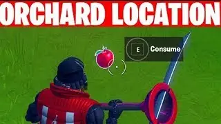 Consume Foraged apples at The Orchard Fortnite Location