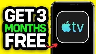 HOW TO GET 3 MONTHS FREE APPLE TV PS5
