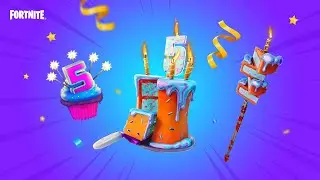 Celebrate Fortnite's 5th Birthday With FREE Rewards! (New Birthday Celebration Event)