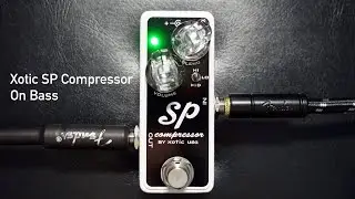 Xotic SP Compressor on Bass - Review and Demo, Fingerstyle Only