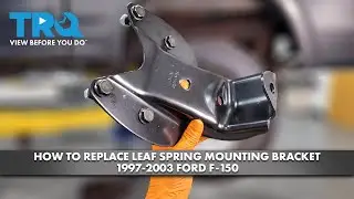 How to Replace Leaf Spring Shackle Mounting Bracket 1997-2003 Ford F-150
