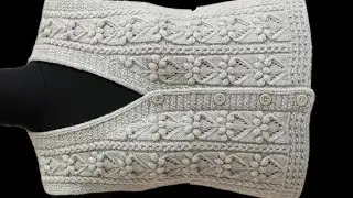 Ladies cardigan knitting design 