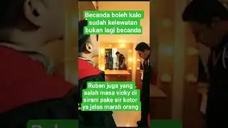 PANASS|| ruben onsu skakmat vicky prasetyo #rubenonsu #vickyprasetyo #shorts