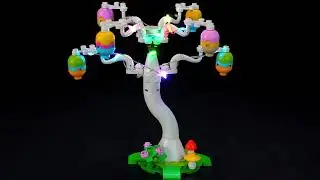 BrickBling Light Kit for LEGO Easter Bunny and Chick Egg Hunt 40808