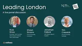 Leading London: a live panel discussion from London Tech Week
