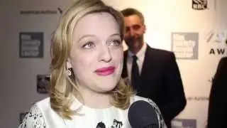 Elisabeth Moss on The Chaplin Award Gala Red Carpet