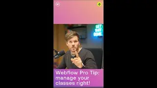 Avoid this mistake with Webflow classes