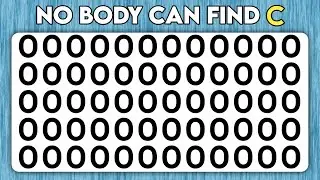 ONLY 1% CAN PASS THIS OBSERVATION TEST | NUMBER AND LETTER EDITION