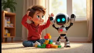 Sam and Robo 🤖  A Fun Robot Story for Kids