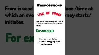 prepositions (use of From)ielts world with Anu Garg #prepositions