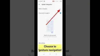 Tecno spark phone mein gesture navigation system kaise enable kare|#shorts#ytshorts