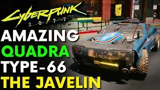 Cyberpunk 2077 - Quadra Type-66 The Javelin Car Mod
