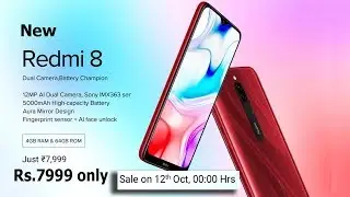 New Redmi 8 Specifications / Features || Type - C Charging Port / Rs.7999