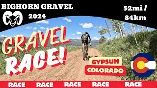 Bighorn Gravel 50 2024 | Gypsum, Colorado | Gravel Race onboard video | no commentary!