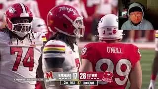 DGF Kam Reacts To Maryland Terrapins Vs Rutgers Scarlet Knights Highlights