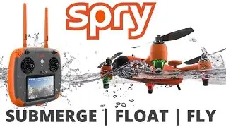SPRY | The First Ever Waterproof Drone that Submerges Under Water & Flies