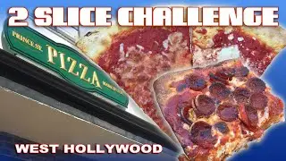Prince Street Pizza (West Hollywood, CA) - 2 SLICE CHALLENGE NY Pizza Review