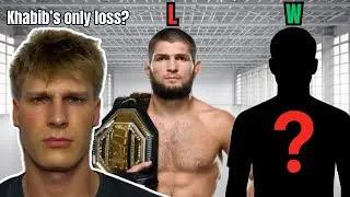 Khabib&rsquo;s ONLY loss??