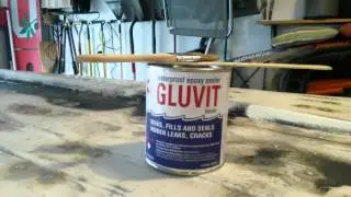 Gluvit on seams and rivets