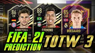 FIFA 21 I TOTW 3 Prediction - FIRMINO,GORETZKA,&Oslash;DEGAARD...