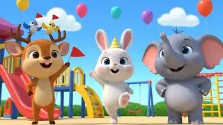 हाथी राजा ट्रेनिंग में | Motivational Hindi Kids Song | Elephant Cartoon Song