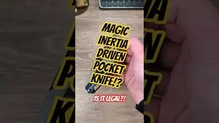 This New Flea Market Folding Knife Is Insane! Magic Voodoo Folder?! #shorts #edc