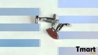 $3.35 Temptation Red Lip Cufflinks-11001790