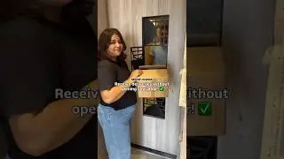 How to receive parcels without opening your door! ✅