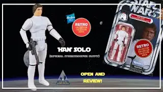 Star Wars Retro Collection Han Imperial Stormtrooper Disguise Opening & Review