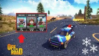 NEW CHRISTMAS UPDATE in Off The Road! 🎅❄️ New vehicle and collectibles