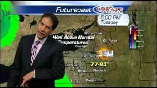 Meteorologist Peter Hall Tuesday morning forecast 5-13-2014
