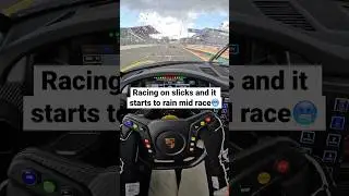 Typical Spa weather during the race🫣