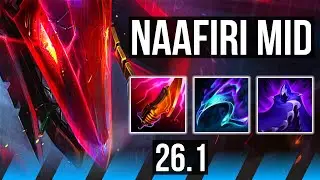 NAAFIRI vs VIKTOR (MID) | EUW Master | 26.1