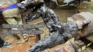 Turning the Unexpected: Wood Found in a Haunted Forest