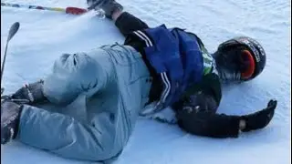 Потеря сознания в горах (реальные кадры)