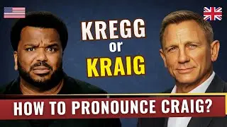 James Bond vs. The Office: How to Pronounce &ldquo;Craig&rdquo; Like Daniel Craig & Craig Robinson